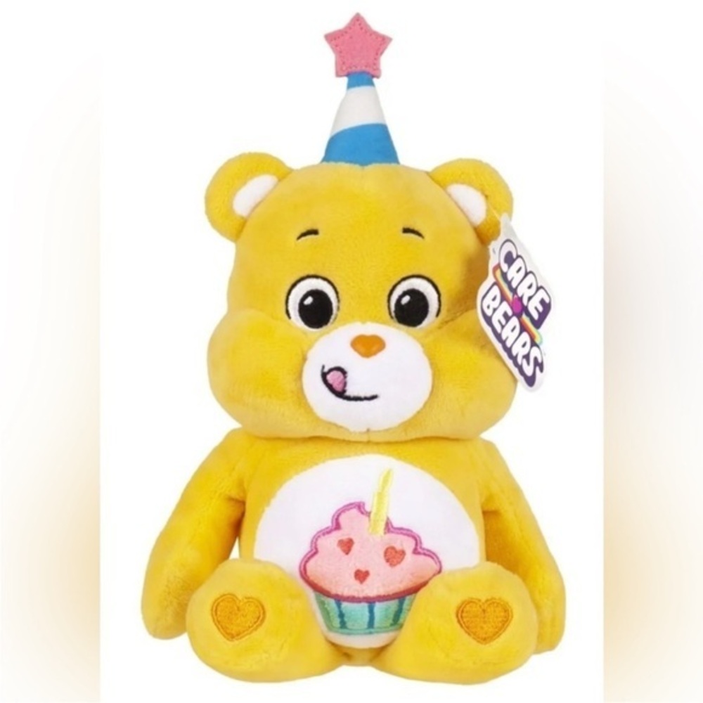 Care Bears 12 Inch Bean Plush Birthday Bear Soft Carebears Gift Present Favors